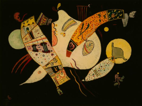 Shapes in Tension - by Wassily Kandinsky