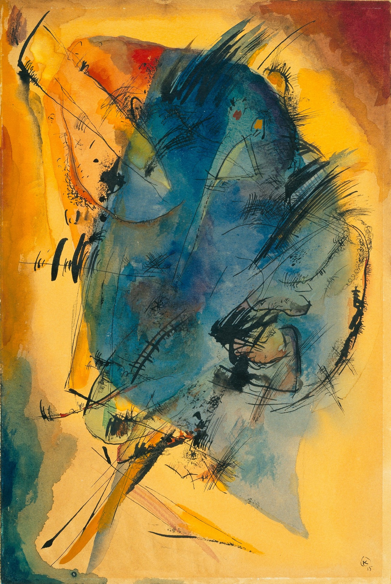 Untitled - by Wassily Kandinsky