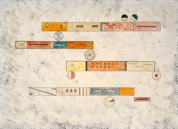 Nacheinander (One After the Other) - by Wassily Kandinsky