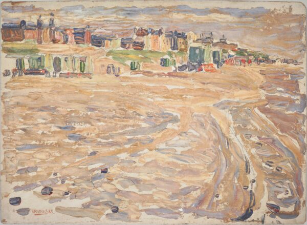 Scheveningen - by Wassily Kandinsky