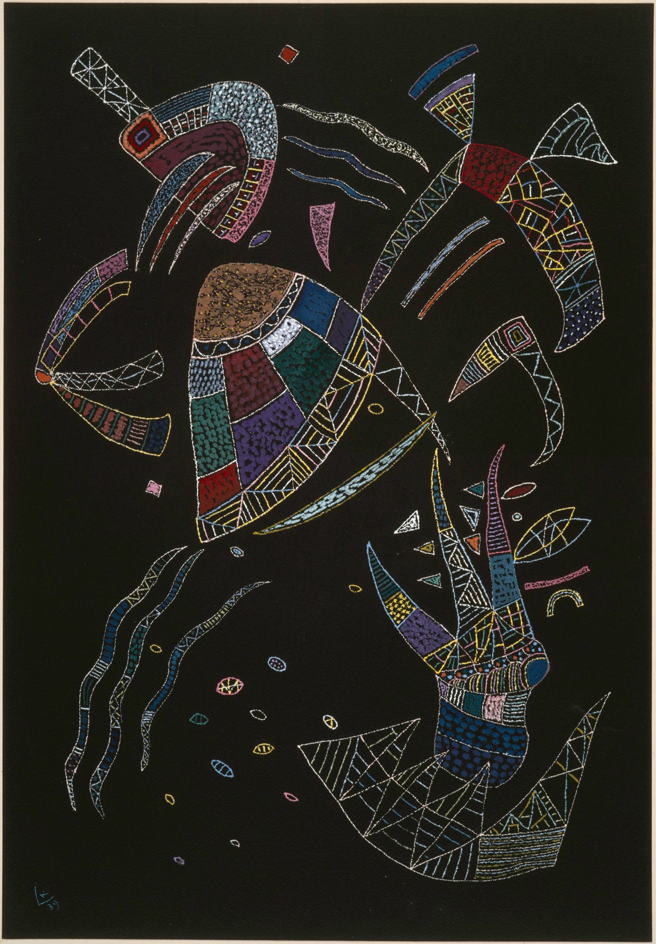 Points - by Wassily Kandinsky
