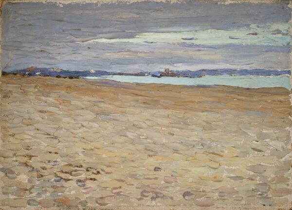 Tunis, Küstenlandschaft I (Tunis, coastal landscape I) - by Wassily Kandinsky
