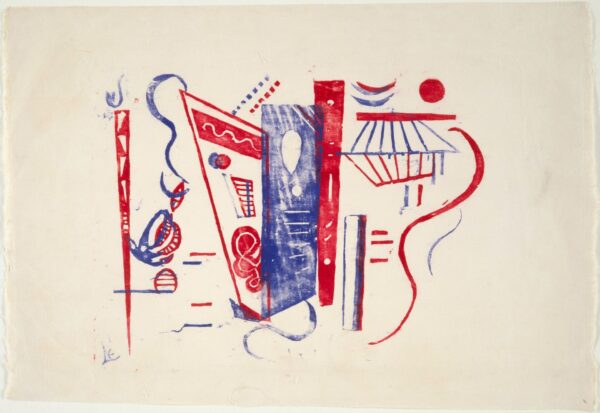 Etching for n°5/6 of XX Century - Wassily Kandinsky