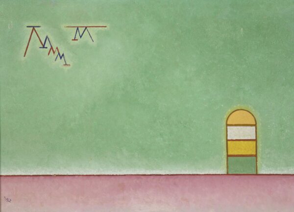 Grünleer (Empty Green) - by Wassily Kandinsky