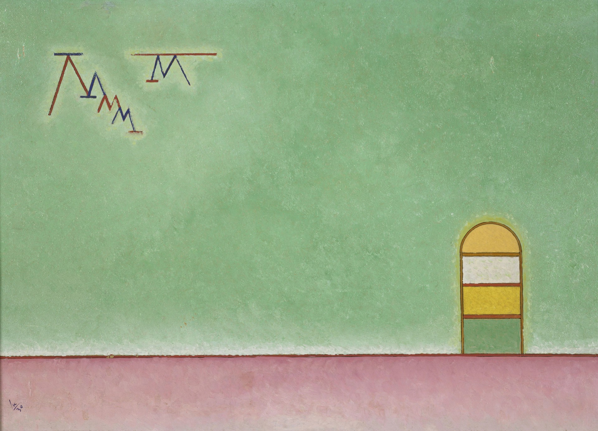 Grünleer (Empty Green) - by Wassily Kandinsky