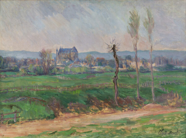 View of Vernon - by Claude Monet