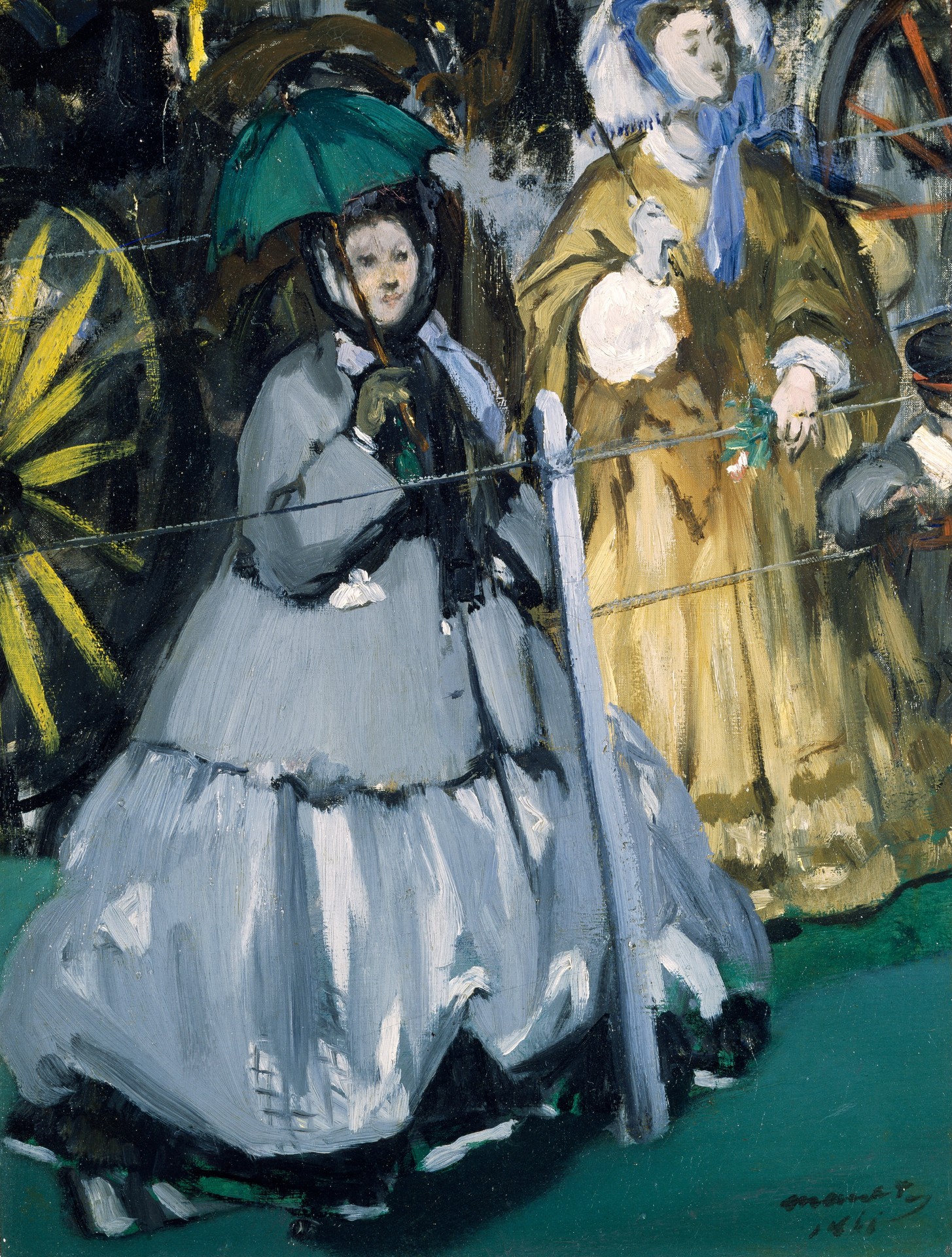 Women at the Races - by Édouard Manet