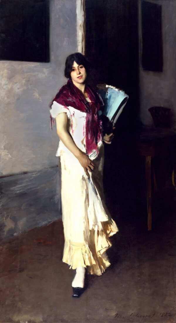 A Venetian Woman - by John Singer Sargent
