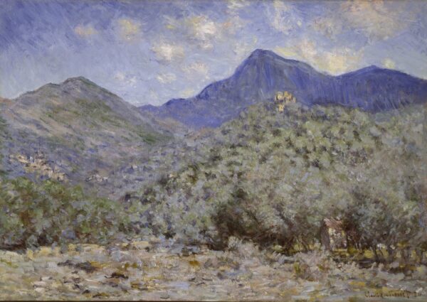 Valle Buona, Near Bordighera - by Claude Monet
