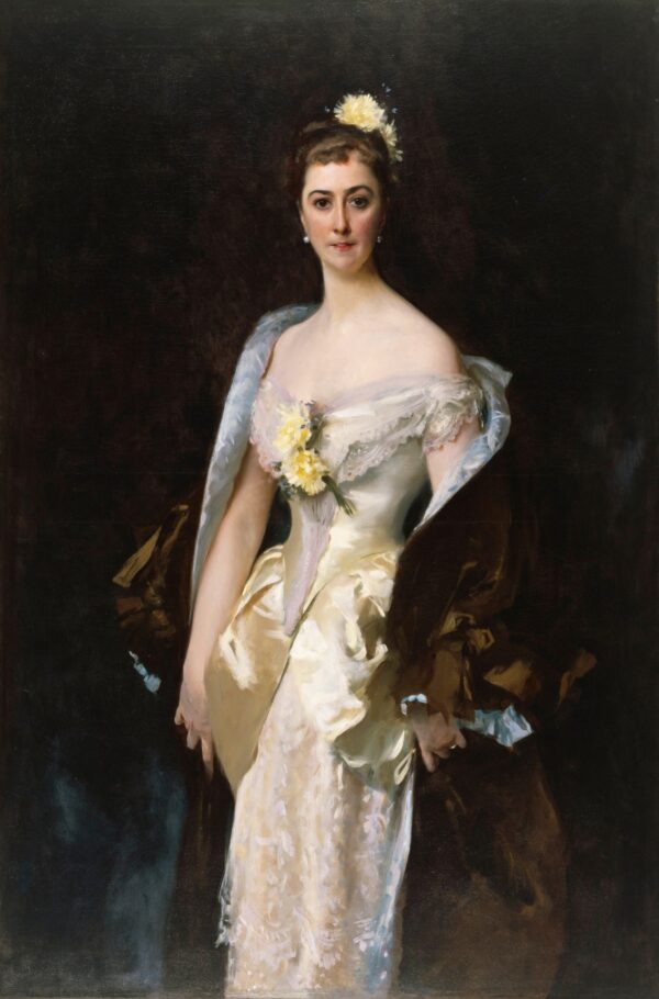 Caroline de Bassano, Marquise d'Espeuilles - by John Singer Sargent