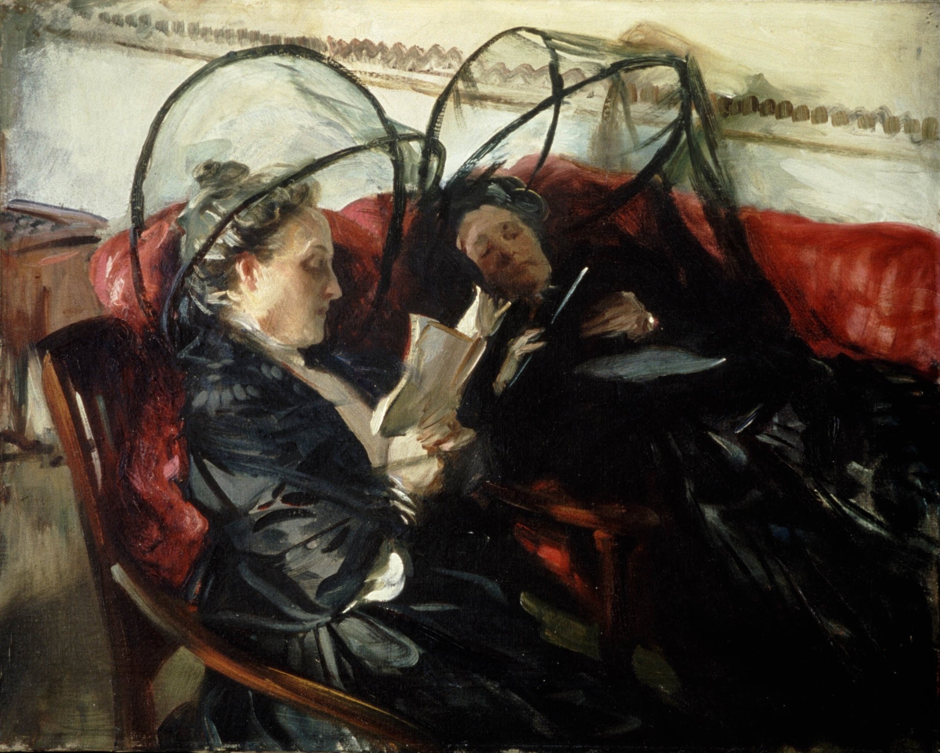 Mosquito Nets - by John Singer Sargent