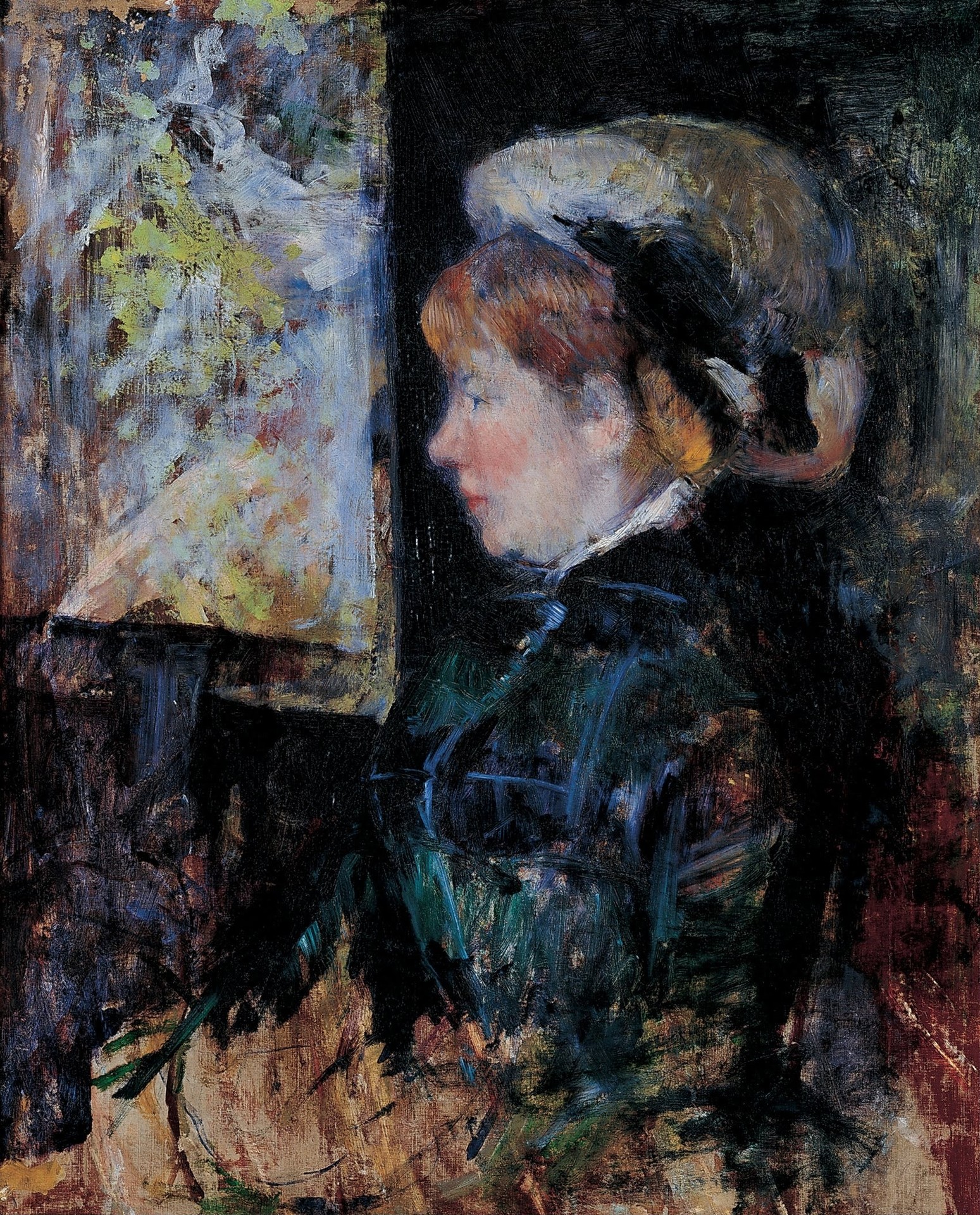 The Visitor - by Mary Cassatt
