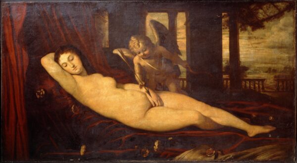 Sleeping Venus - by Titian