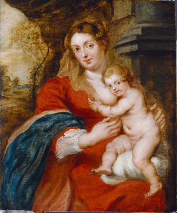 Madonna and Child - by Peter Paul Rubens