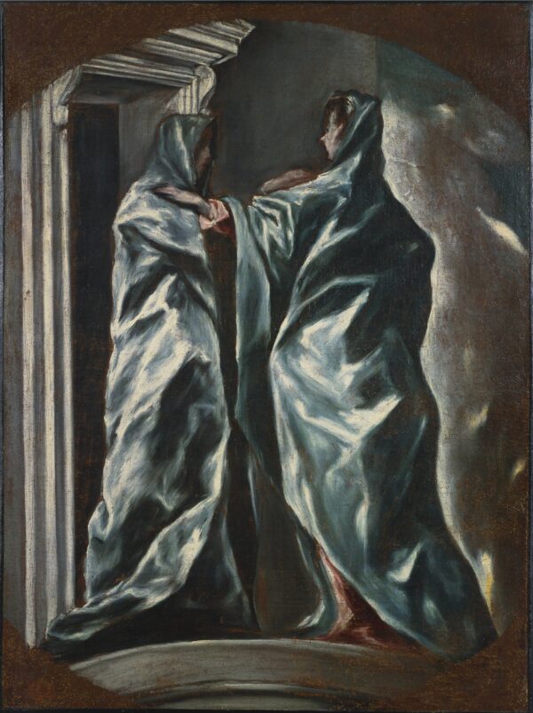 The Visitation - by El Greco