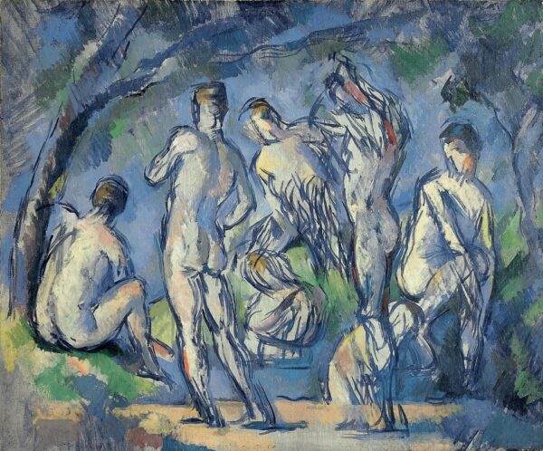 Seven Bathers - by Paul C¨¦zanne