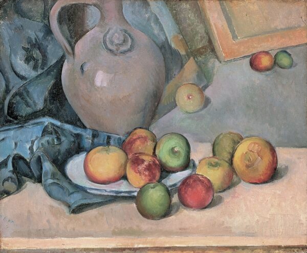 Stoneware Pitcher - by Paul Cézanne