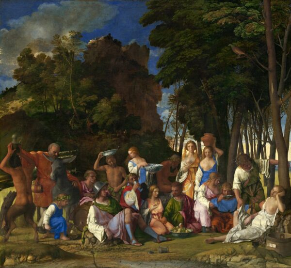 Feast of the Gods - Titian