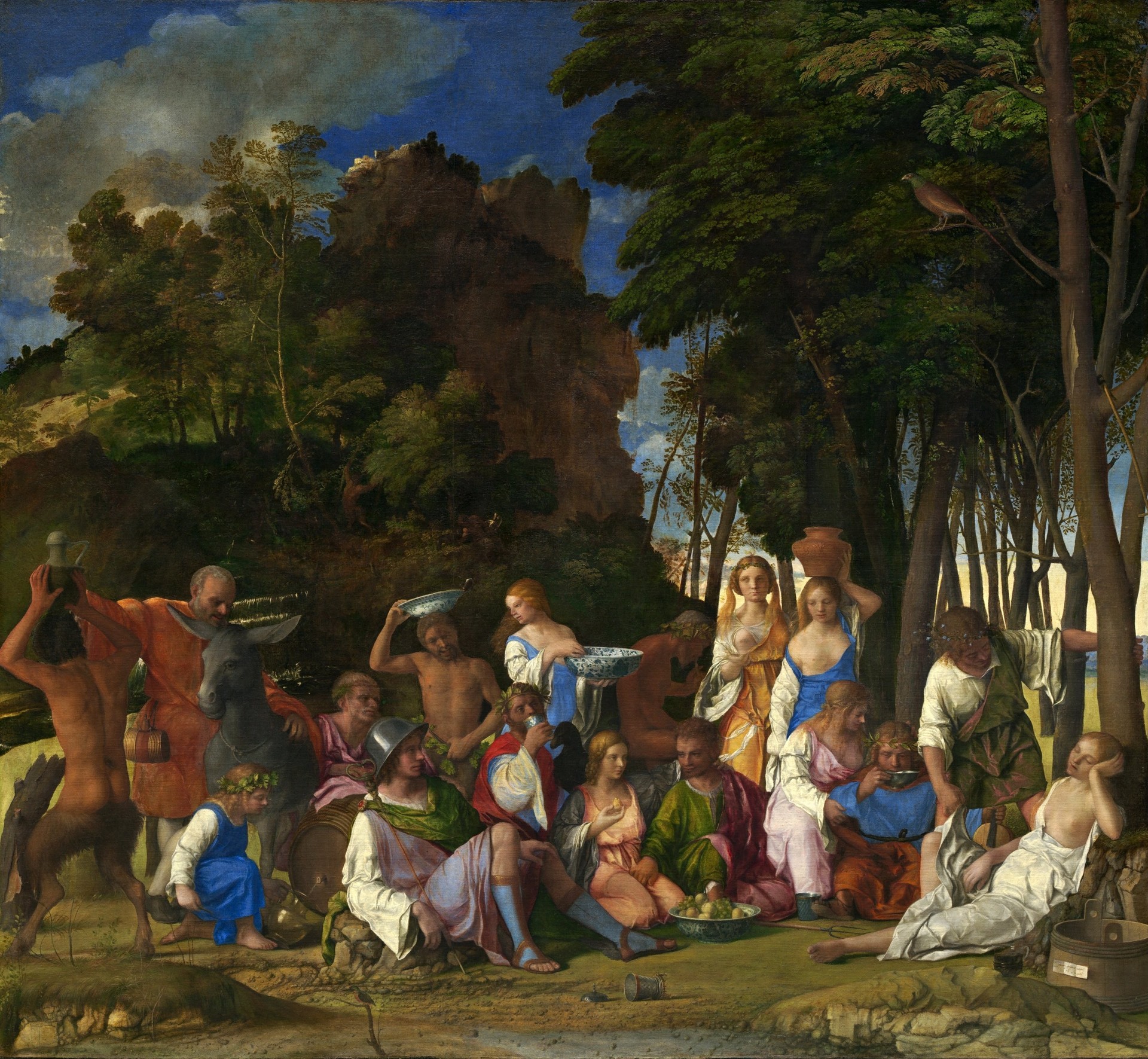 Feast of the Gods - Titian