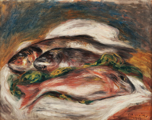 Les poissons - by Pierre-Auguste Renoir