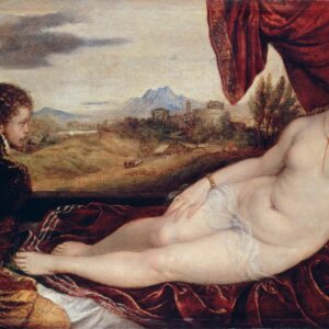 Venus with the Organ Player - by Titian