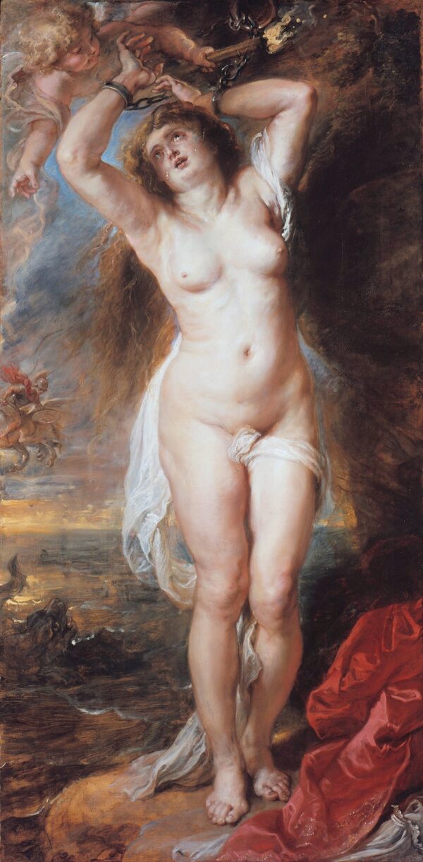 Perseus Freeing Andromeda - by Peter Paul Rubens