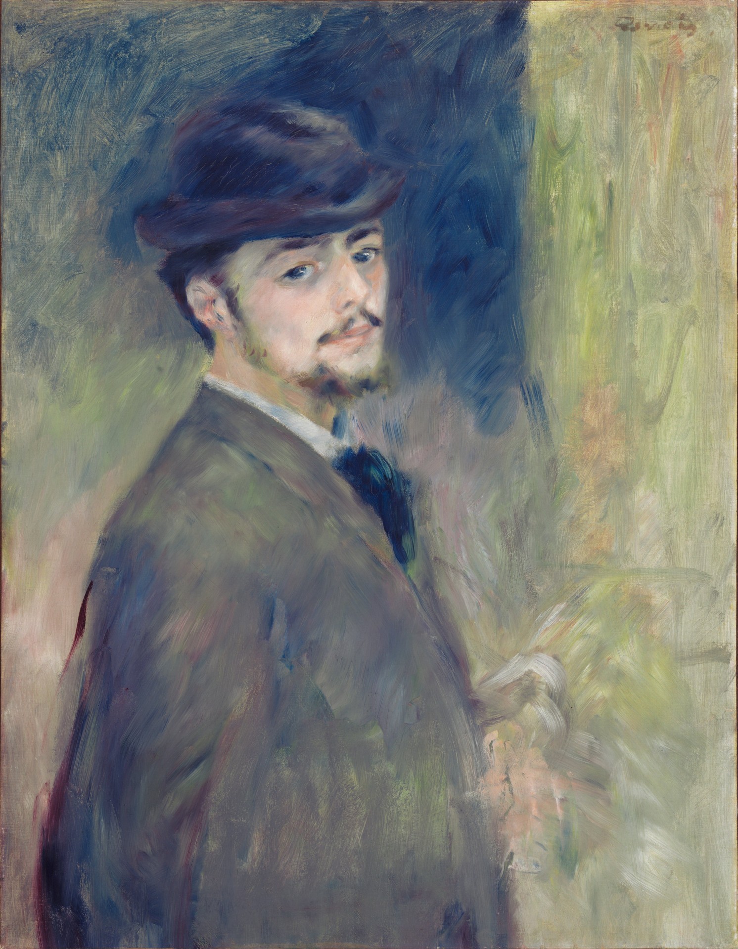 Self-Portrait - by Pierre-Auguste Renoir