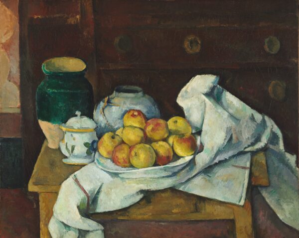 Still Life with Commode - by Paul Cézanne