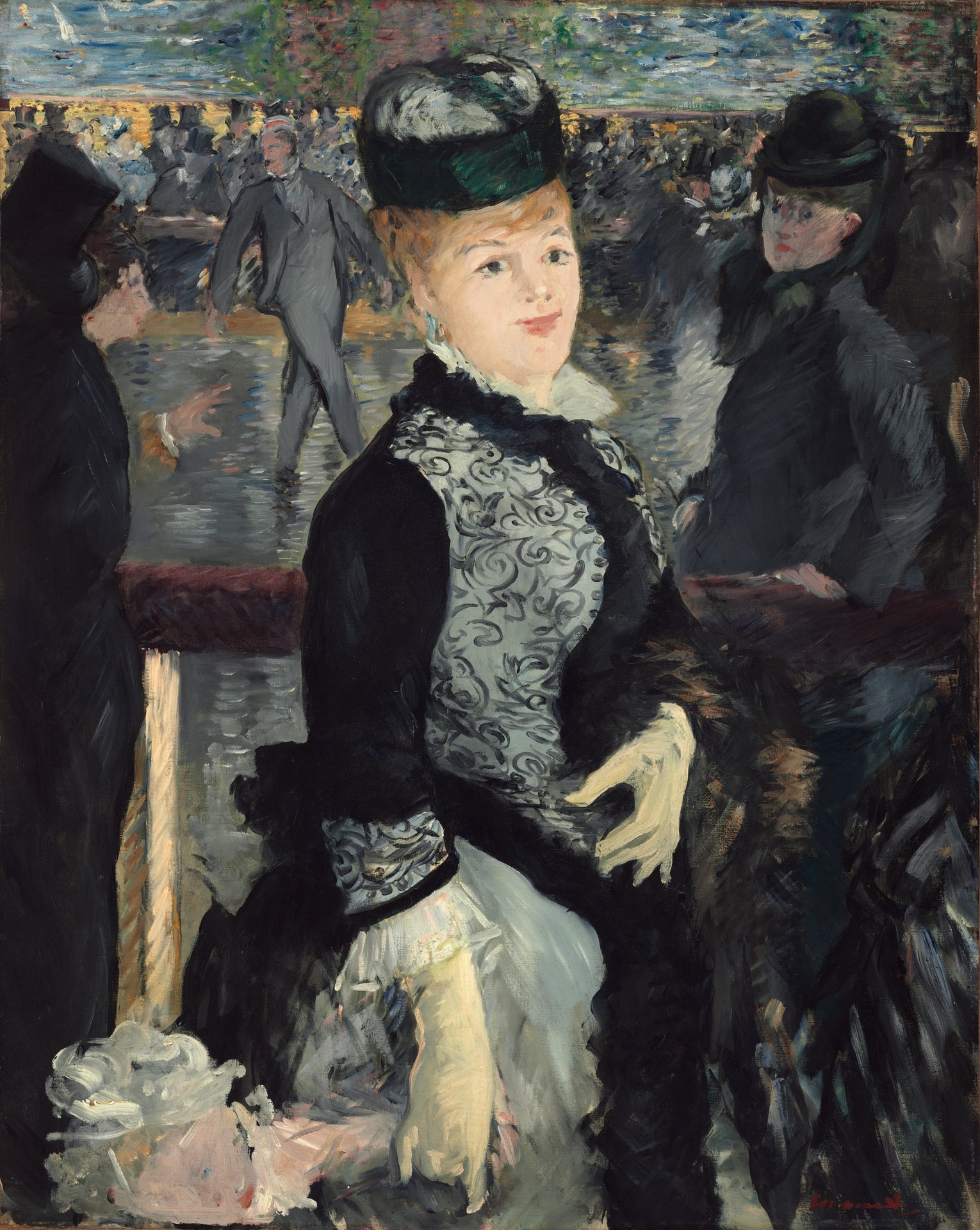 Skating - by Édouard Manet