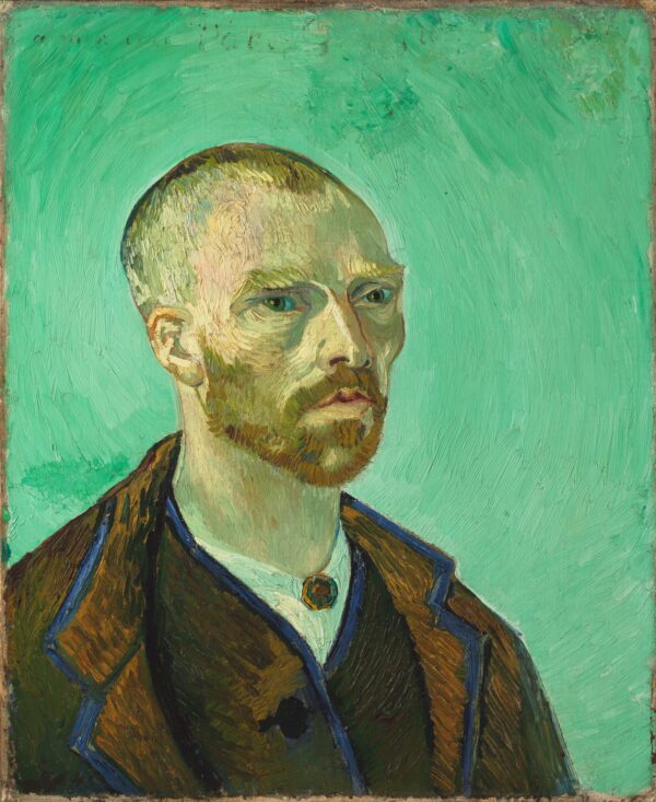 Self-Portrait Dedicated to Paul Gauguin - by Vincent van Gogh