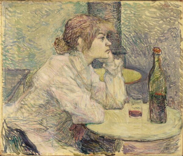 The Hangover (Suzanne Valadon) - by Henri de Toulouse-Lautrec
