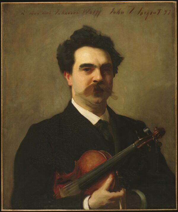 Johannes Wolff (1863-1931) - by John Singer Sargent