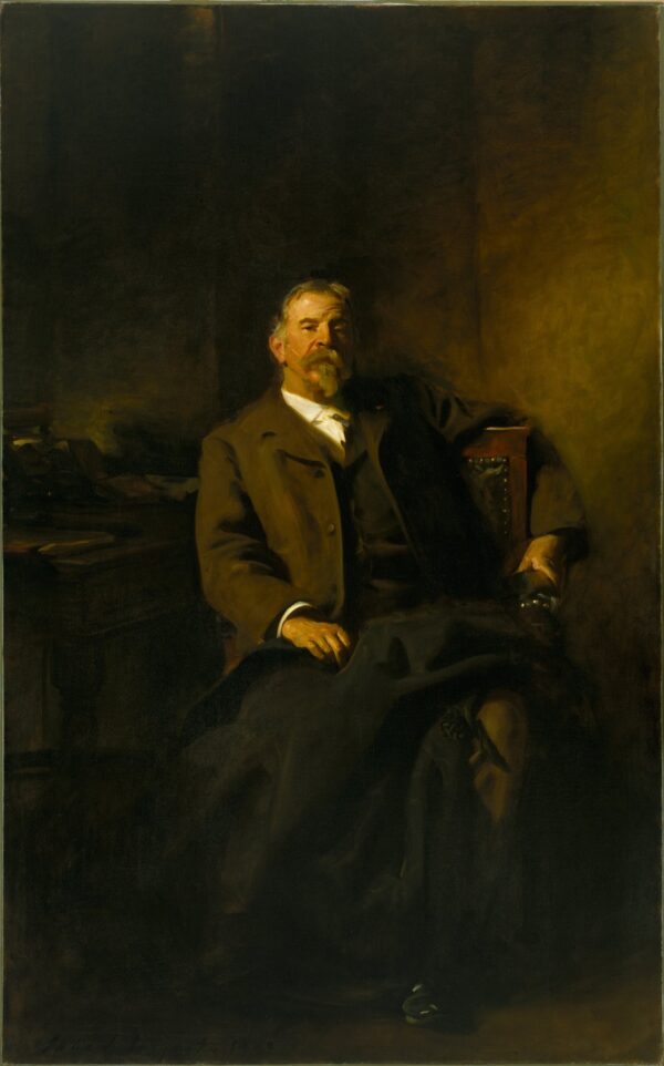 Henry Lee Higginson (1834-1919) - by John Singer Sargent