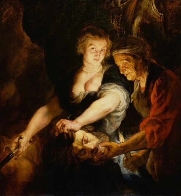 Judith mit dem Haupte des Holofernes - by Peter Paul Rubens