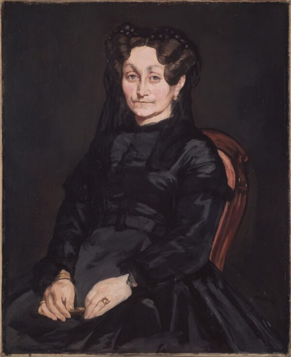 Portrait of Madame Auguste Manet - by Édouard Manet