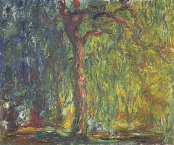 Weeping Willow - by Claude Monet