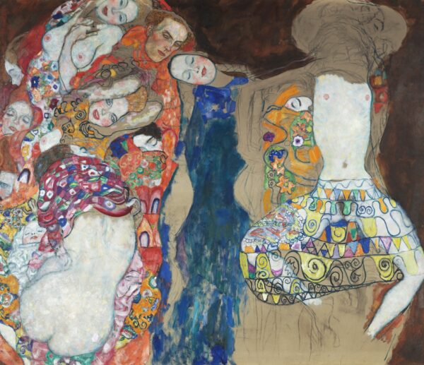 The Bride (unfinished) - by Gustav Klimt