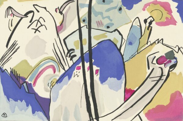 Der Blaue Reiter - by Wassily Kandinsky