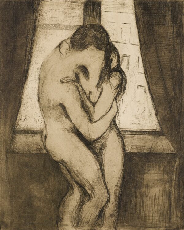 The Kiss - by Edvard Munch