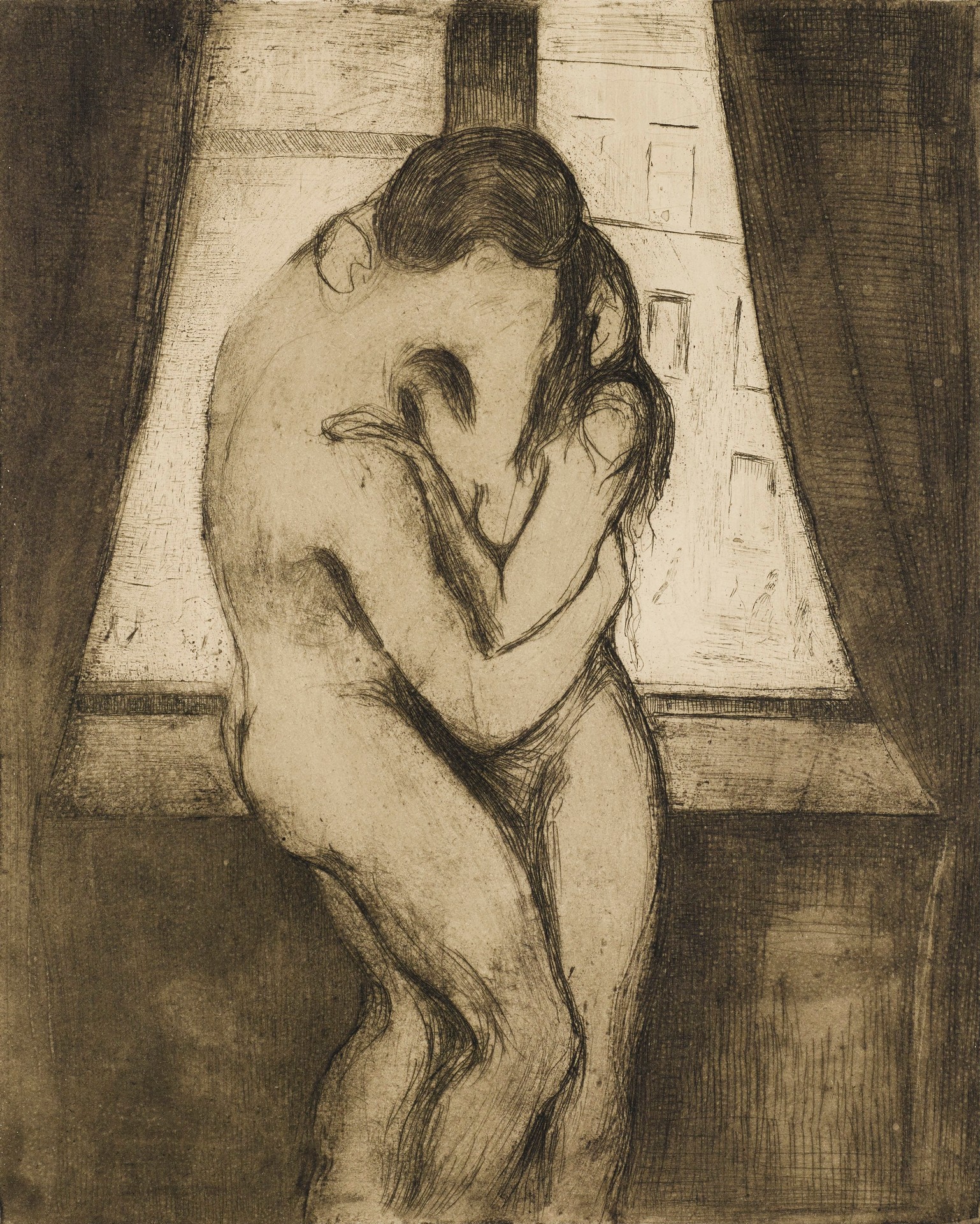 The Kiss - by Edvard Munch
