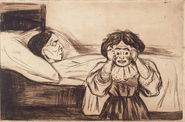 The Dead Mother and Child - by Edvard Munch