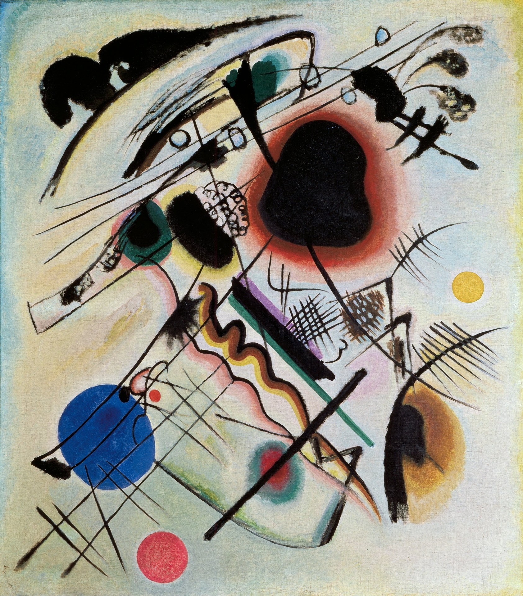 Black Spot - by Wassily Kandinsky