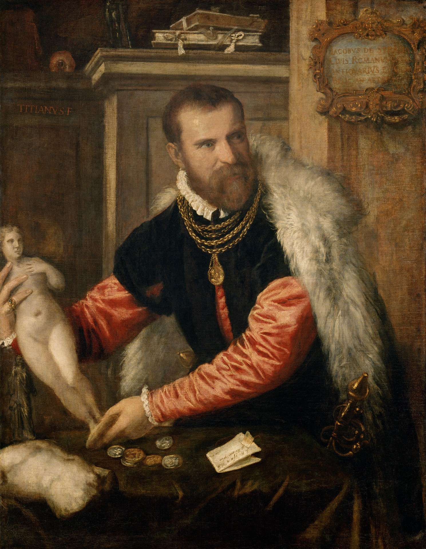 Jacopo Strada - by Titian