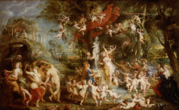The Feast of Venus - by Peter Paul Rubens
