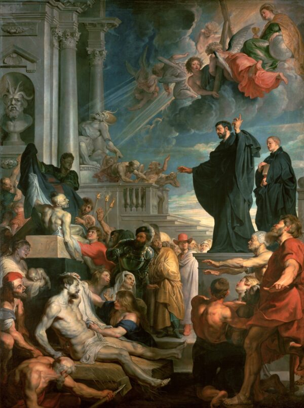 The miracles of St. Francis Xavier - by Peter Paul Rubens