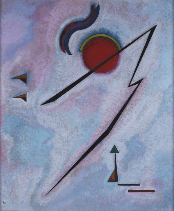 Linea angolare - by Wassily Kandinsky