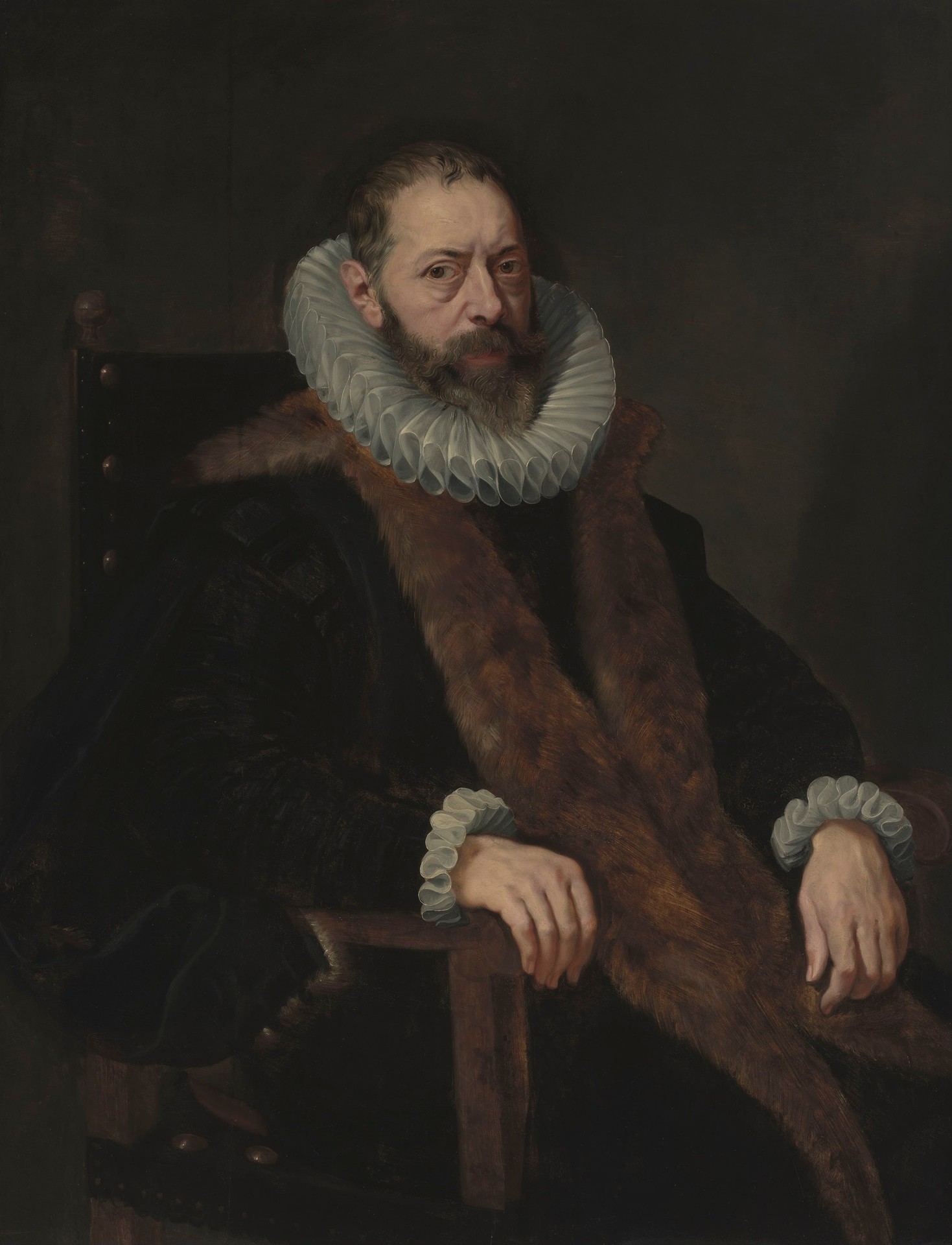 Portrait of Rogier Clarisse - by Peter Paul Rubens