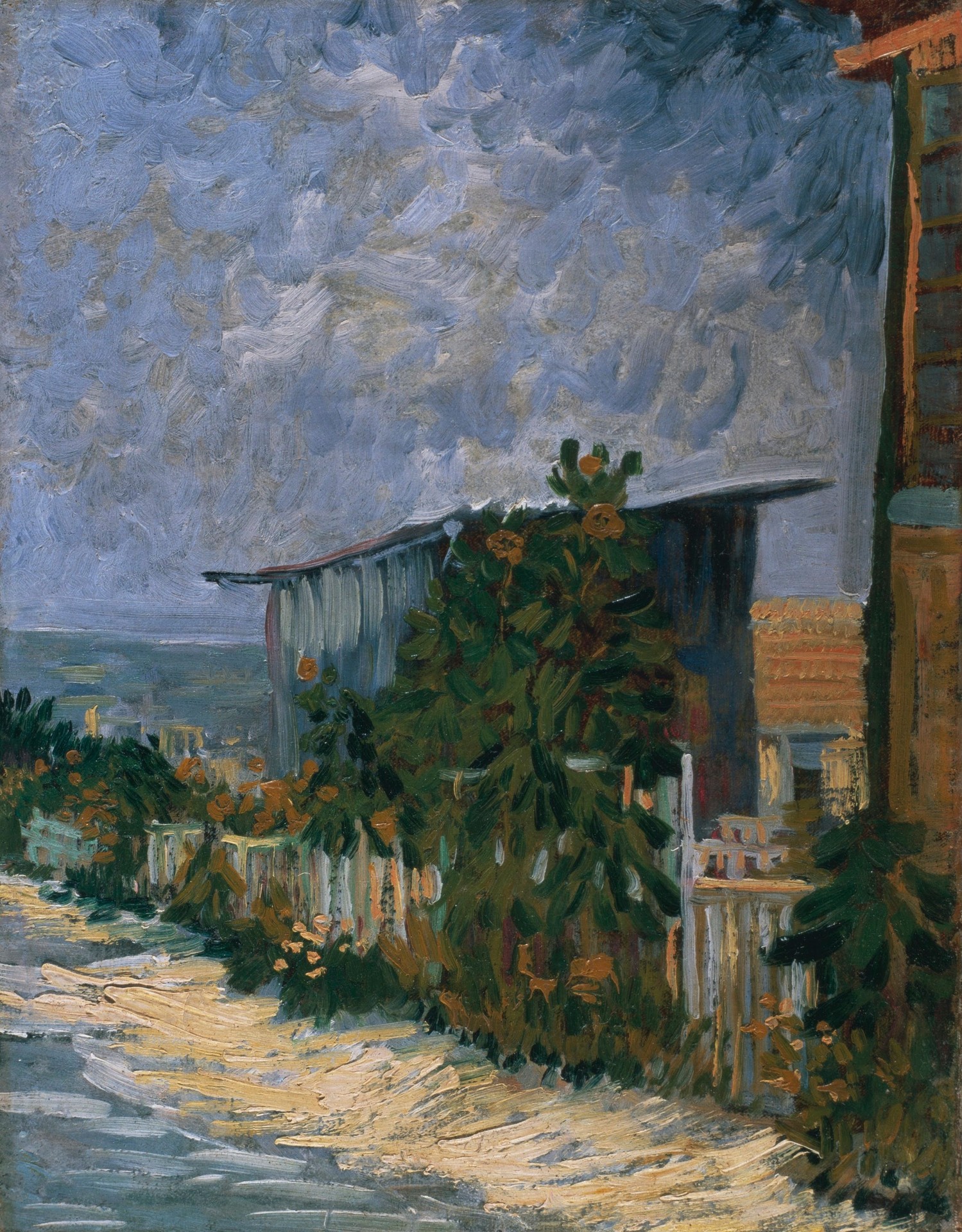 Shelter on Montmartre - by Vincent van Gogh