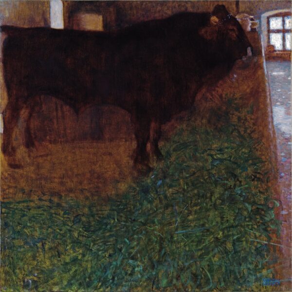 The Black Bull - by Gustav Klimt