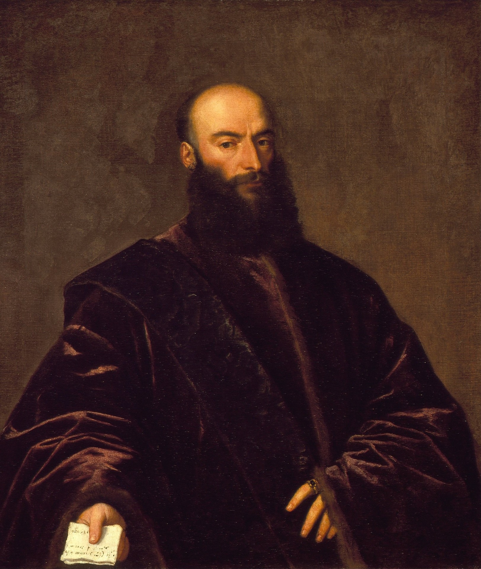 Portrait of Giacomo Dolfin - by Titian